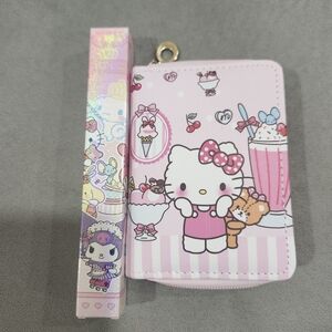 Sanrio/Hello Kitty Pink Wallet and Pen